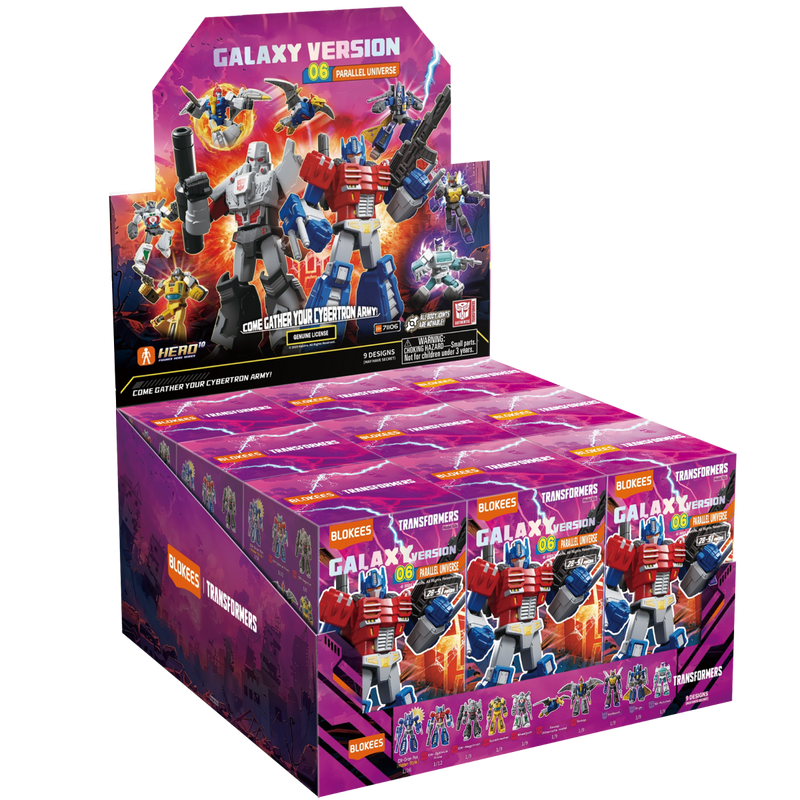 Blokees Transformer Galaxy Figure Mystery Box Version 06 Parallel Universe