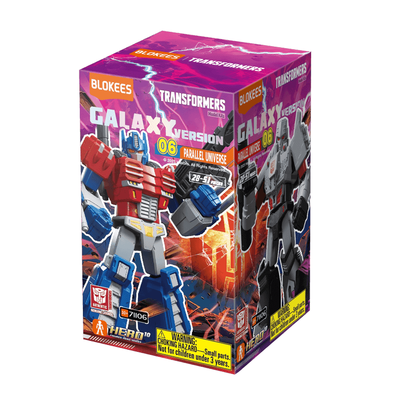 Blokees Transformer Galaxy Figure Mystery Box Version 06 Parallel Universe