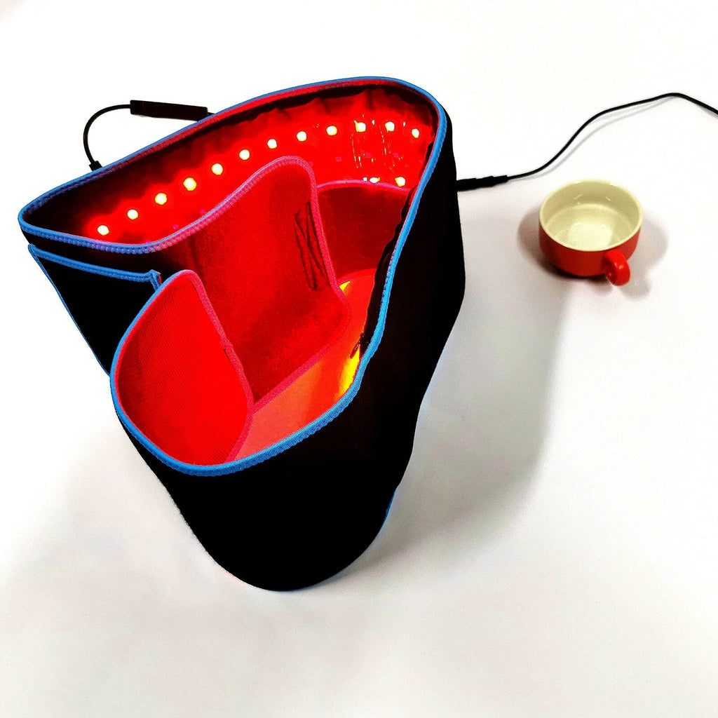 Infrared Red Light Therapy Device Pad Wrap Back Waist Belt for Pain Relief